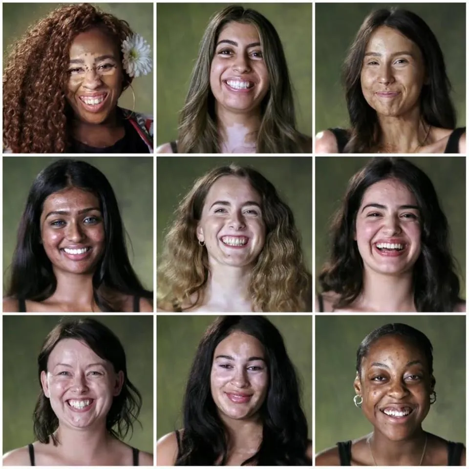 Some of the volunteers for the #RedefinePretty experiment.
